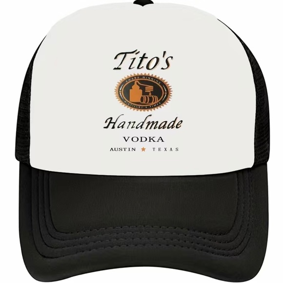 Accessories - NEW Your Favorite Vodka Trucker Hat Black with White Front One Size